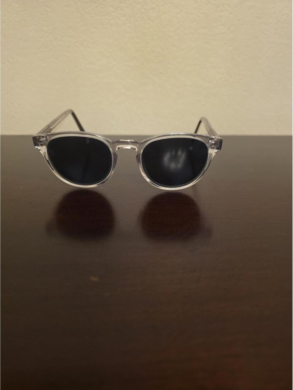 Warby Parker Percey  500 48-20-140 Clear Sunglasses Frames Only See Description